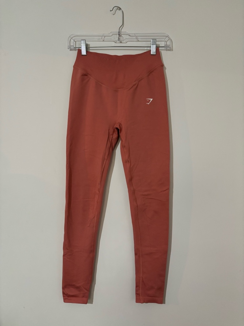 Gymshark Terracotta Seamless High-Waist Leggings